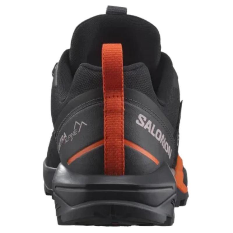 SALOMON X Ultra ALPINE Slip Resistant Abrasion Resistant Low top Hiking Shoes Women's Black Orange Sneakers L47567300