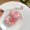 Pink Cartoon Cute High Fashion Strawberry for AirPods 1 Apple Bluetooth Wireless Headset Protective Case