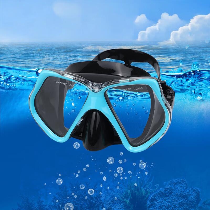 YBLKJ M2021S Adult Large Frame HD Snorkeling Mask