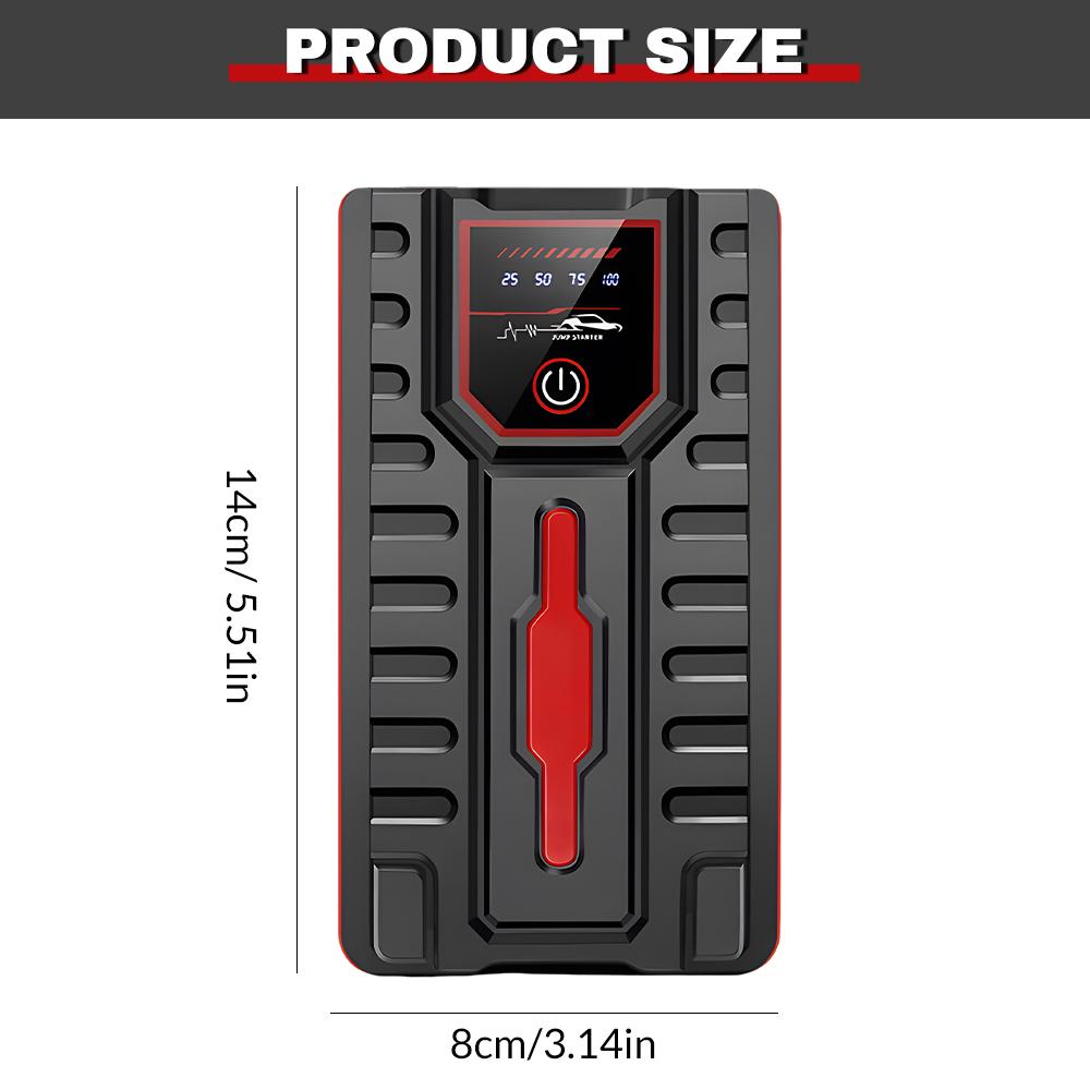 Car Jump Starter Booster Jumper Box Power Bank 12V Portable Battery Charger 6000mAh Starting Device Car Booster Pulse Repair
