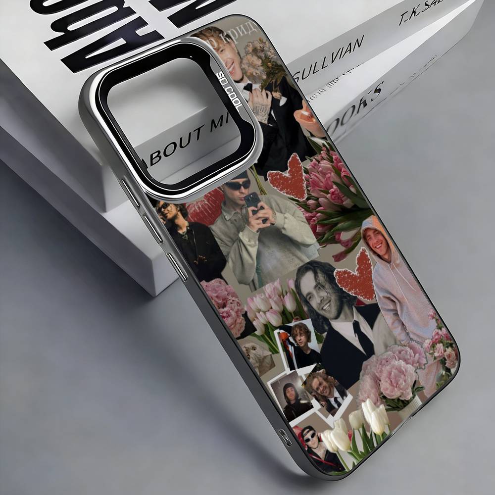 E-Egor Creed Russian RAP Colorful Silver Back Phone Case For IPhone 17 16 15 14 13 12 11 Plus Pro Max Plus