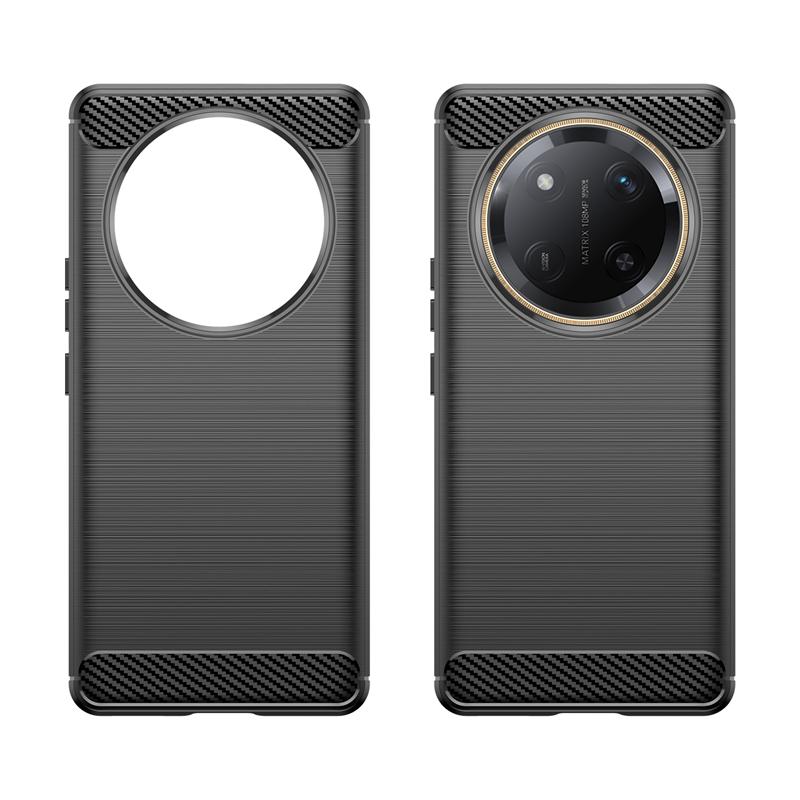 For Huawei Honor X9C Case Cover For Honor X9C Capas New Phone Back Shockproof Bumper Soft TPU Carbon Fiber Cover Honor X9C X9 C