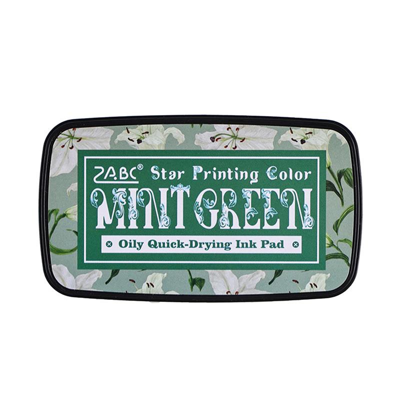 Colorful Multicolor Ink Pad Planner Stamps Art Scrapbook Student Supplies Self Ink Stamp Inkpad School Accessories Stationery