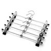 5-30PCS Metal Pant Hangers Multi-purpose Adjustable Non-Slip Trousers Clip Clothes Organizer Household Closets Storage Props ZYF