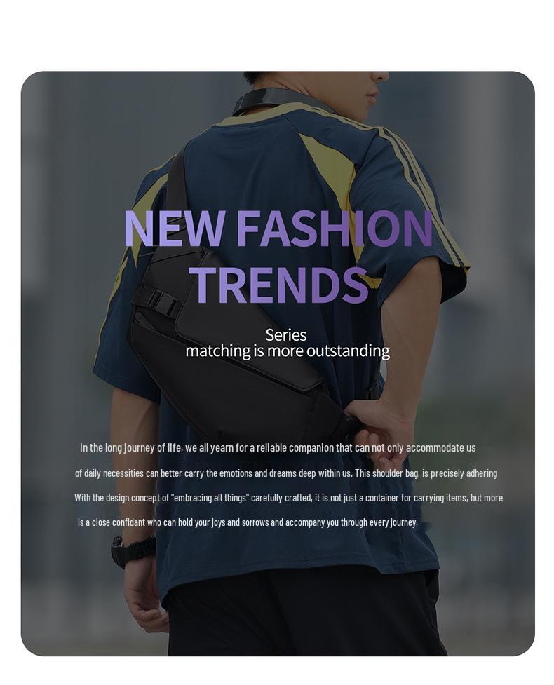 Unisex Umhängetasche im koreanischen Stil für Studenten und Outdoor-Radsport