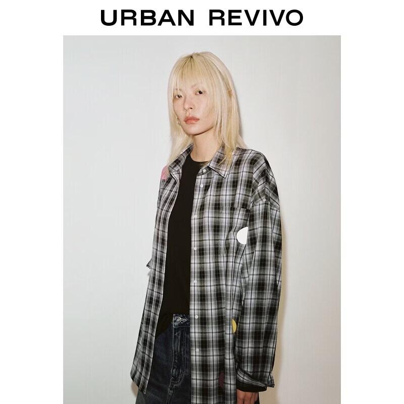 UR Crying Center Collaboration Women's Open-Front Shirt
