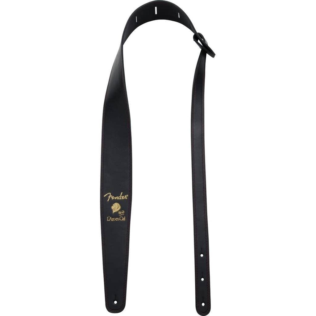Fender Fender Japanese Leather Strap Ken Signature Black Strap,