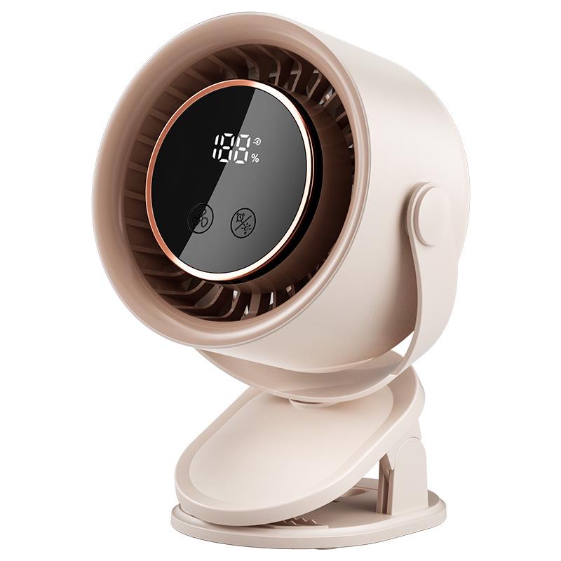 Portable USB Rechargeable Desktop Fan for Home & Dorm Use