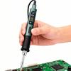 LCD Display Equipped Soldering Iron Providing Accurate Control Welding Tool Ideal for Electronics DIY Projects Repairs