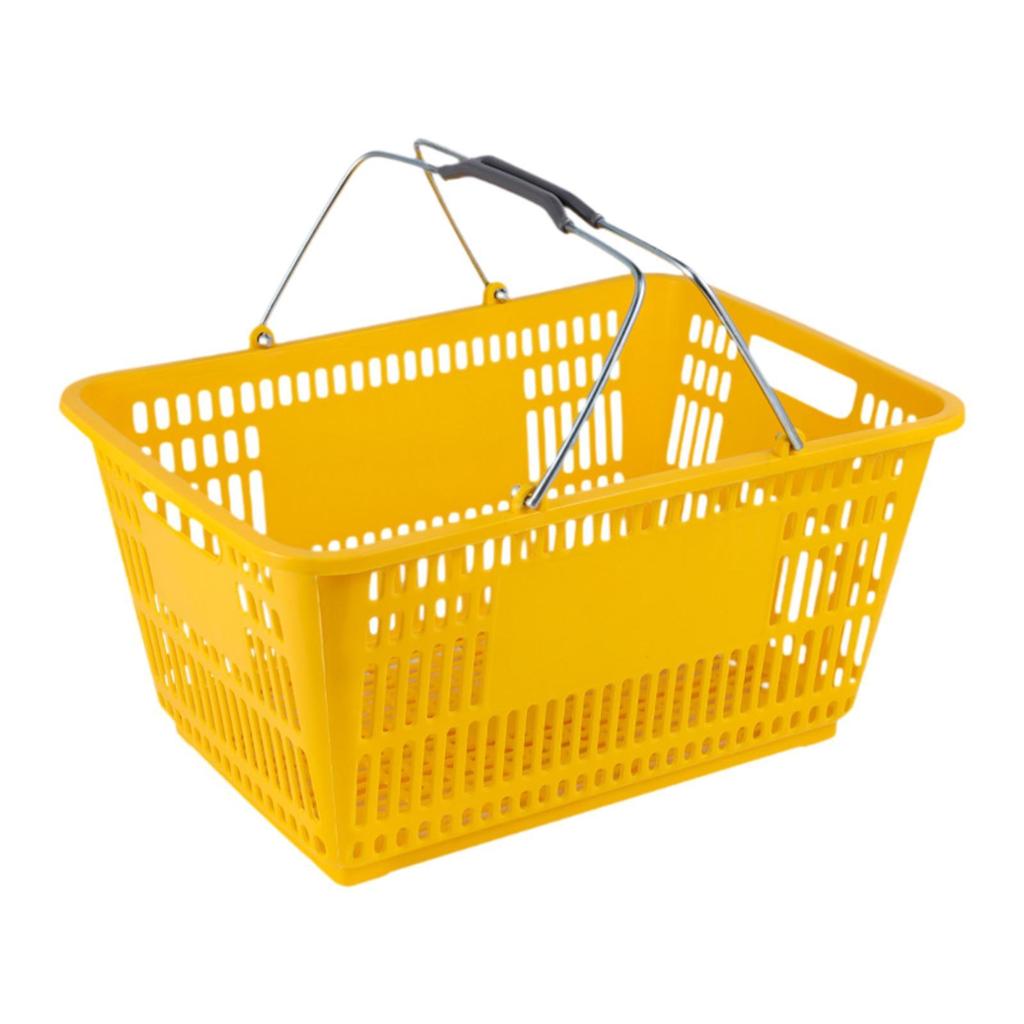 Shopping Basket Storage Holder Grocery Basket for Food Cosmetics Bathroom