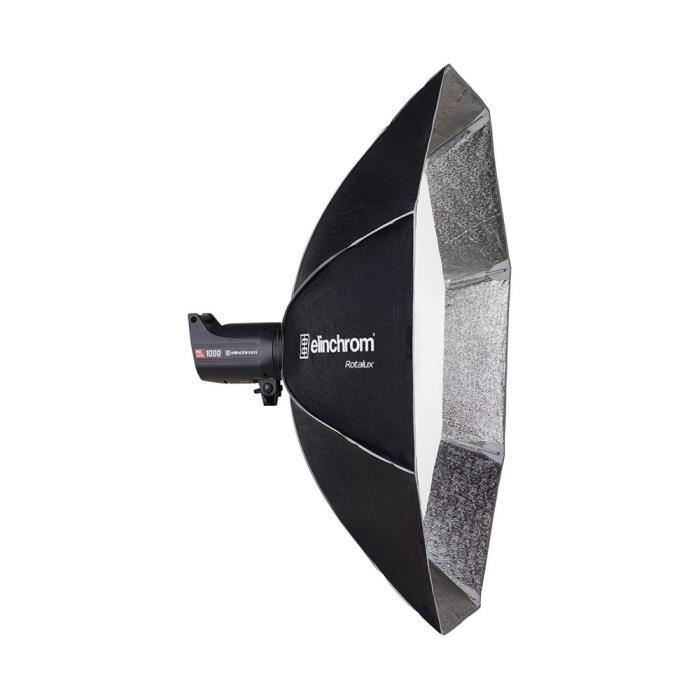 Octabox rotalux 135 cm - elinchrom - el26647 - accessoire photo - rond - noir