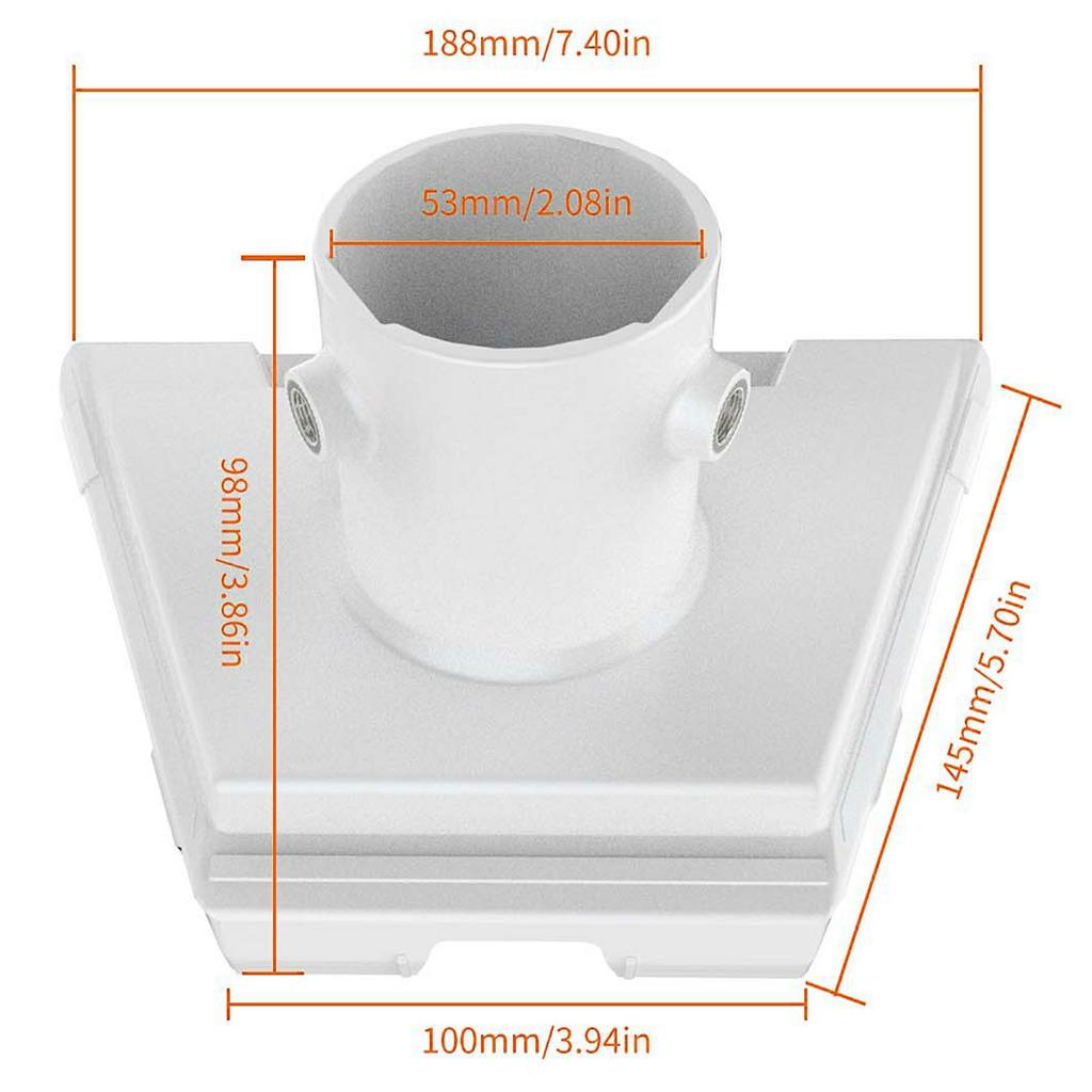 Do Starlink Gen3 Adapter Rury Okrągła Rura Plastikowa V4 Standardowy Zestaw Montażowy Anteny Akcesoria