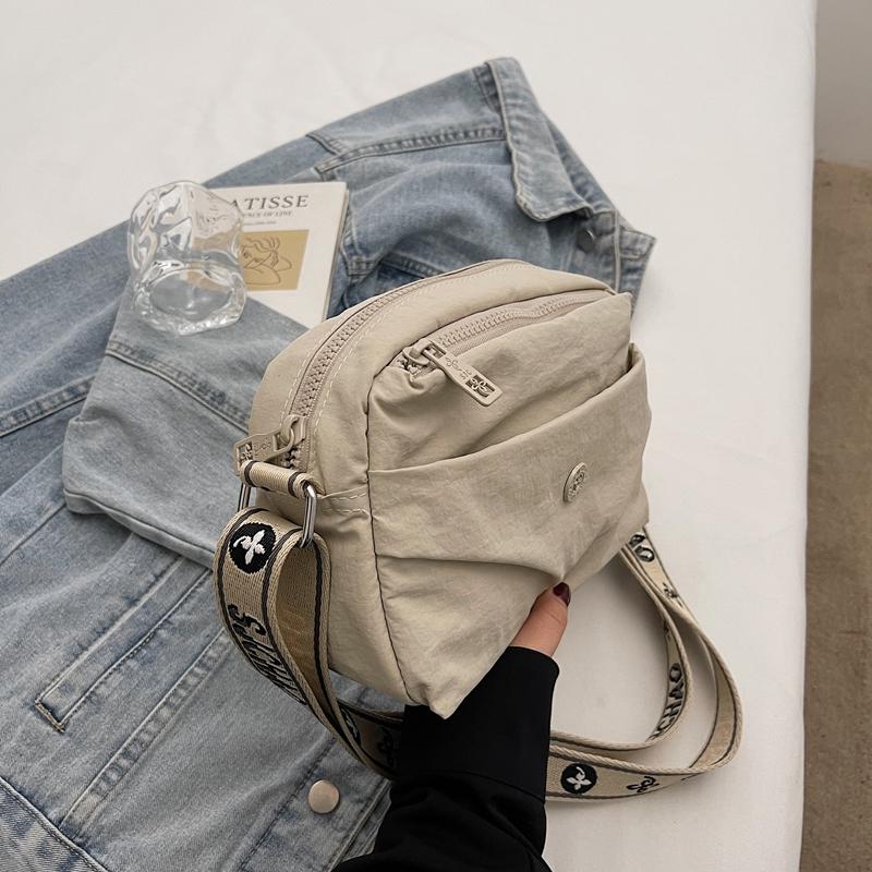 High Quality Nylon Small Chest Bag Women New Shoulder CrossbodyBags Female Large Capacity Shoulder Bag Fashion Handbag Lady Sac
