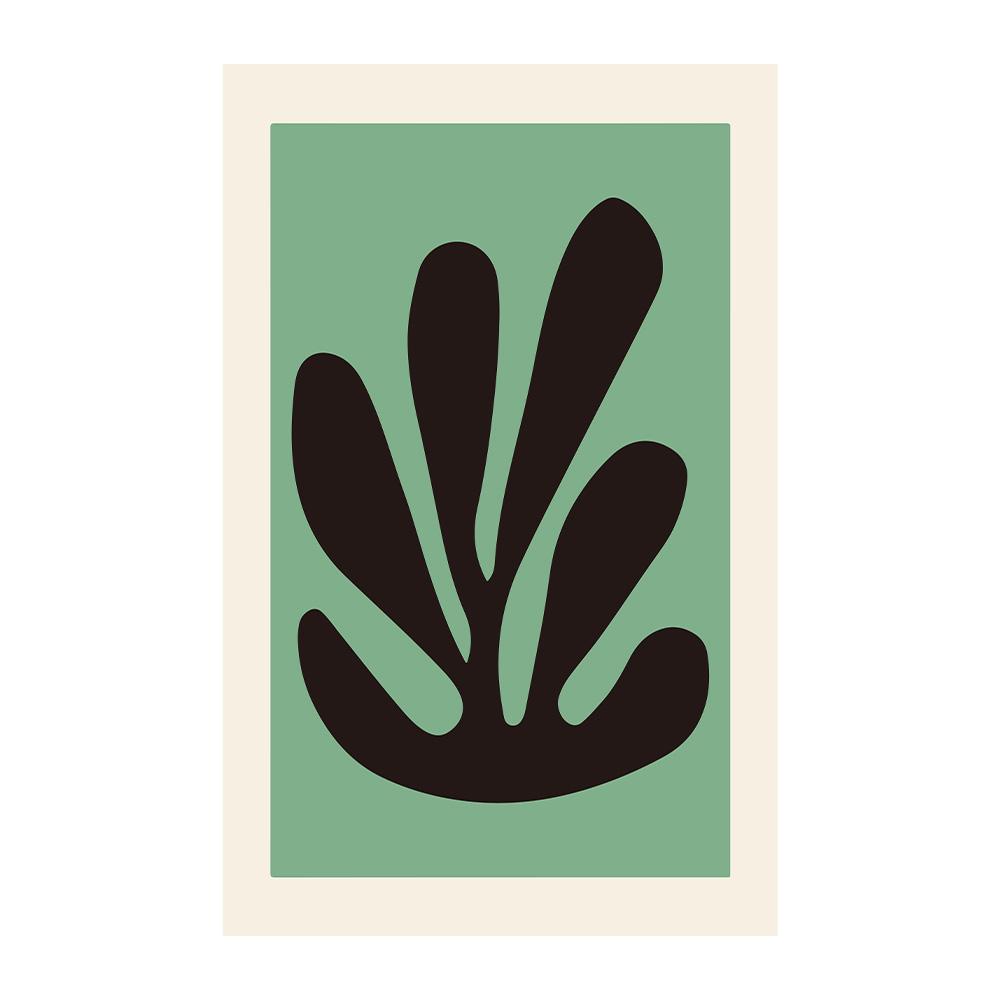 Bohemian Abstract Matisse Beige White Line Wall Art Poster Minimalist Canvas Paintings Print Picture for Living Room Interior Home