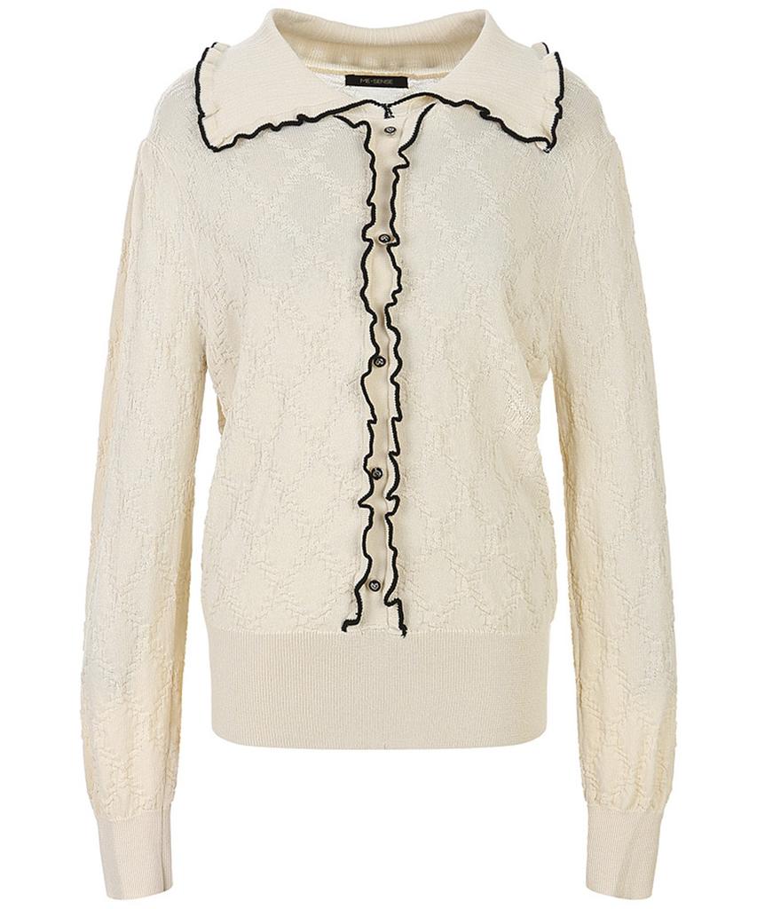 MESENSE Frill Collared Knit Pullover_Mb53Knmd04Z