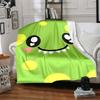1pc Cute Monster Blanket, Lightweight Flannel Throw Blanket for Sofa, Bed, Travel, Camping, Living Room, Office, Couch, Chair, and Bed