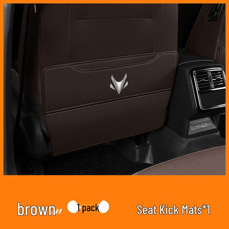Jihu S Alpha t/Kaola Car Interior Rear Seat Anti-Kick Mat Protector