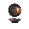 Round Saucer Japanese Dish Household Creative Soy Sauce Dish Vinegar Dish Dipping Tableware Japanese Side Dish Dish