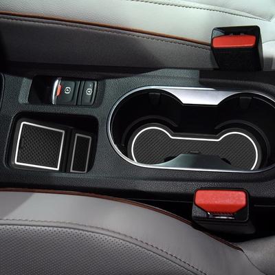 Tapis antidérapant pour porte-gobelets Renault Captur 2 2019-2025, accessoires d'intérieur, dessous de verre