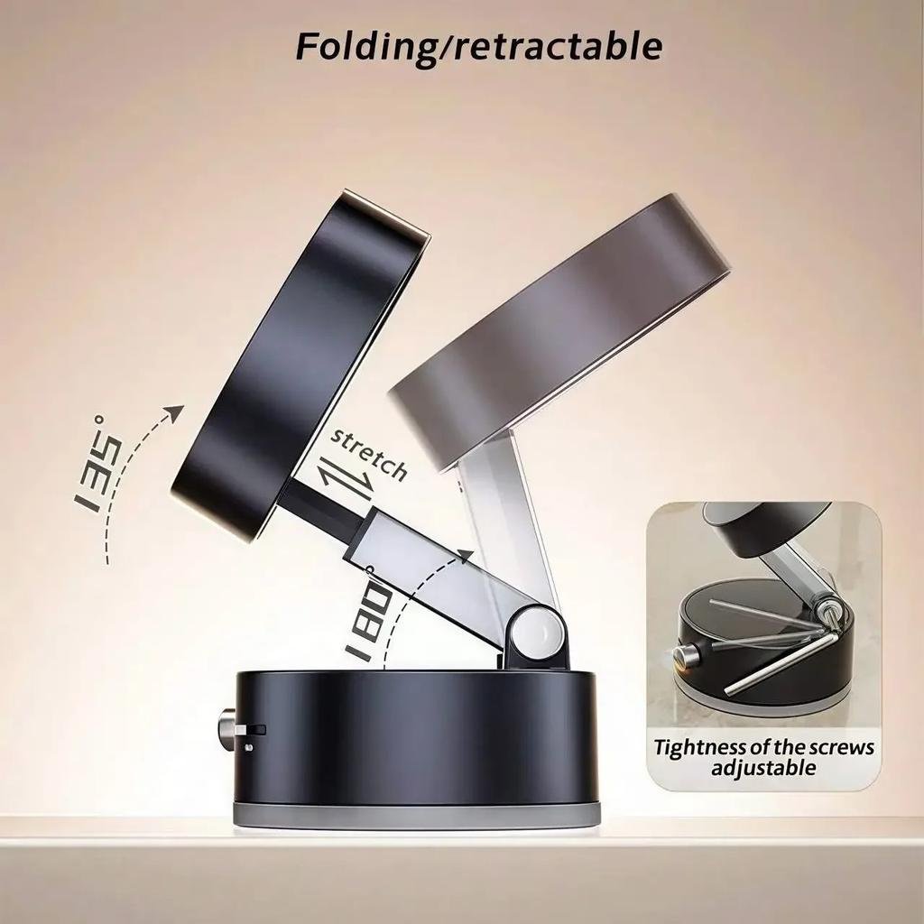 Vacuum Magnetic Suction Phone Holder For iPhone 12 13 14 15 16 17 Pro Max Galaxy S25 S24 S23 Pixel HuaWei Car Mount