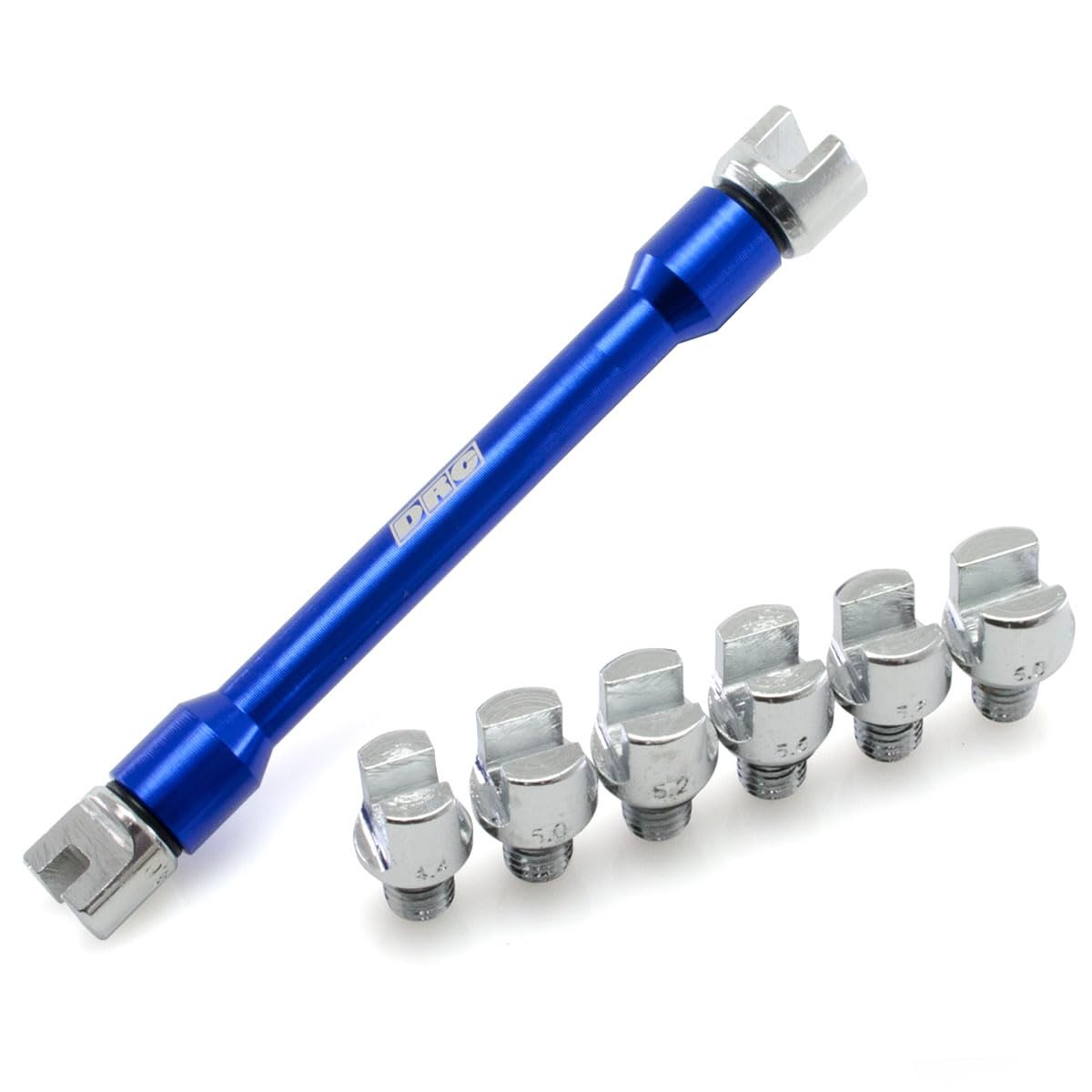 

DRC Pro Spoke Wrench Mini (4.0/4.4/5.0/5.2/5.6/5.8/6.0/6.2mm) Blue Dirt Freak DIRTFREAK F8114 (Old model number: D59-15-162)