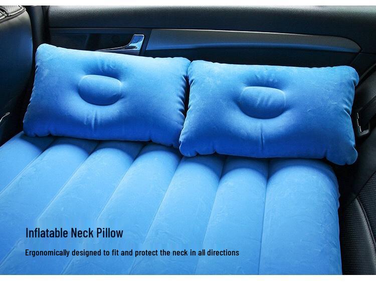 Car Travel Mattress: Folding Inflatable Back Seat & Trunk Sleeping Pad