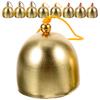 9Pcs Alloy Christmas Bells Vintage Mini Hanging Bells DIY Craft Accessories Tree Decorations Small Bell Mini Bell