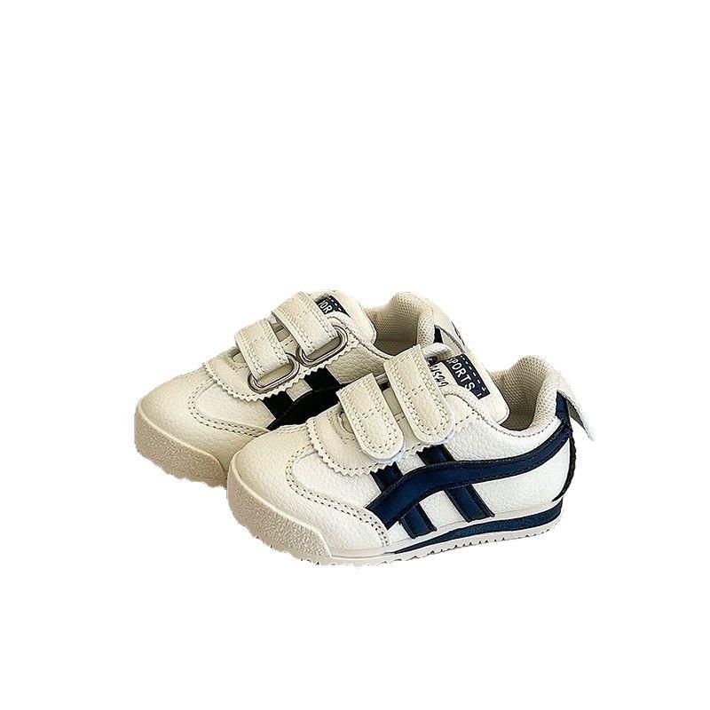 1 3-year-old Children's Board Shoes 2025 Spring Baby Toddler Shoes Boys' Casual Shoes Soft-soled Girls' Sports Shoes Tide