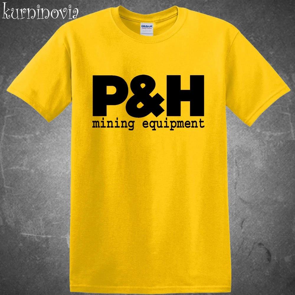 

P&H Mining Equipment Men s Yellow Size S to 5XL 4XL
