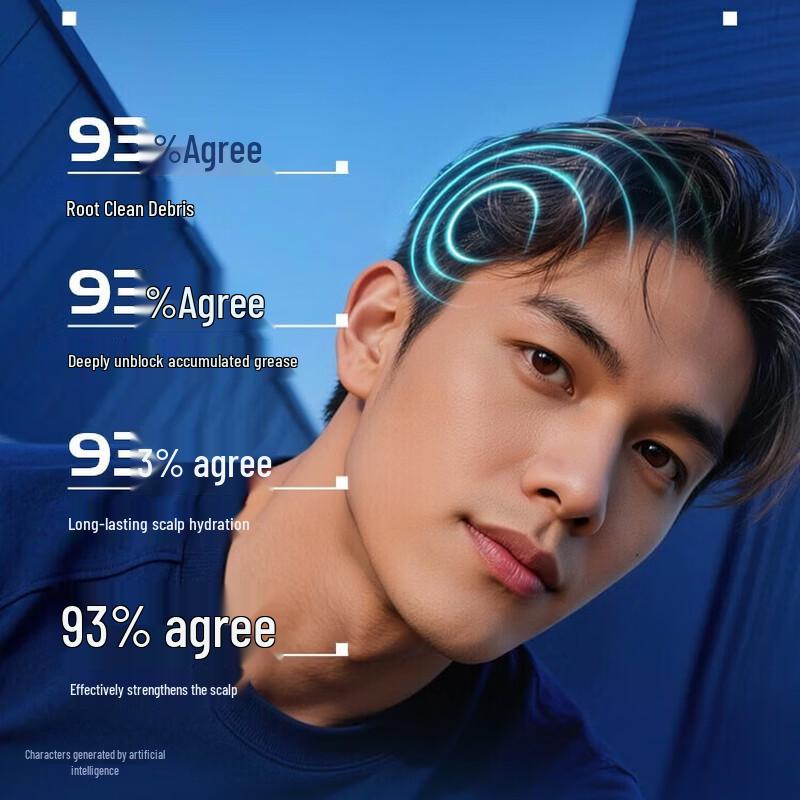 CLEAR Men's Multi-Effect Moisturizing Anti-Dandruff Shampoo