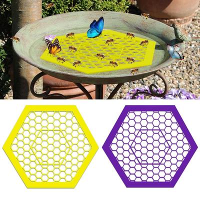 Floating Bee Island Use for Bee Cups Bee Waterer Cups Butterfly Water Stations Bee Bath for Outdoor Garden