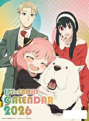 Productions 2026 Calendar A2 Size Shogakukan-Shueisha SPY×FAMILY CL-010