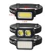 Super Bright Mini COB Headlamp Type-C Charging Headlights 300LM 18650 Head Torch Camping Emergency Portable Waterproof Lantern