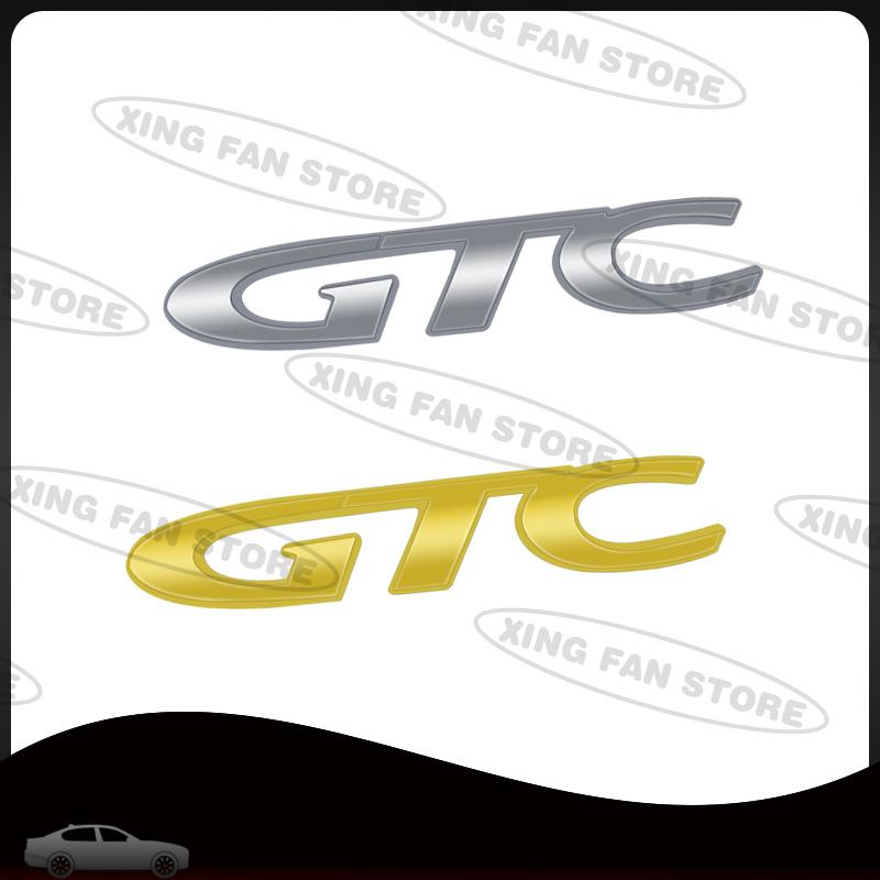Styling Auto GTC Griglia Metallica Emblema Portellone Posteriore Auto Badge Decalcomania Adesivo Carrozzeria Per Opel Insignia Astra Vauxhall Corsa OPC Vectra