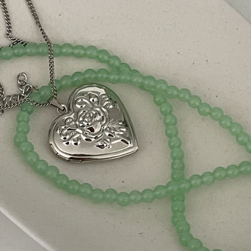 OUI SAY YES! 4mm Color beads Necklace_NC300