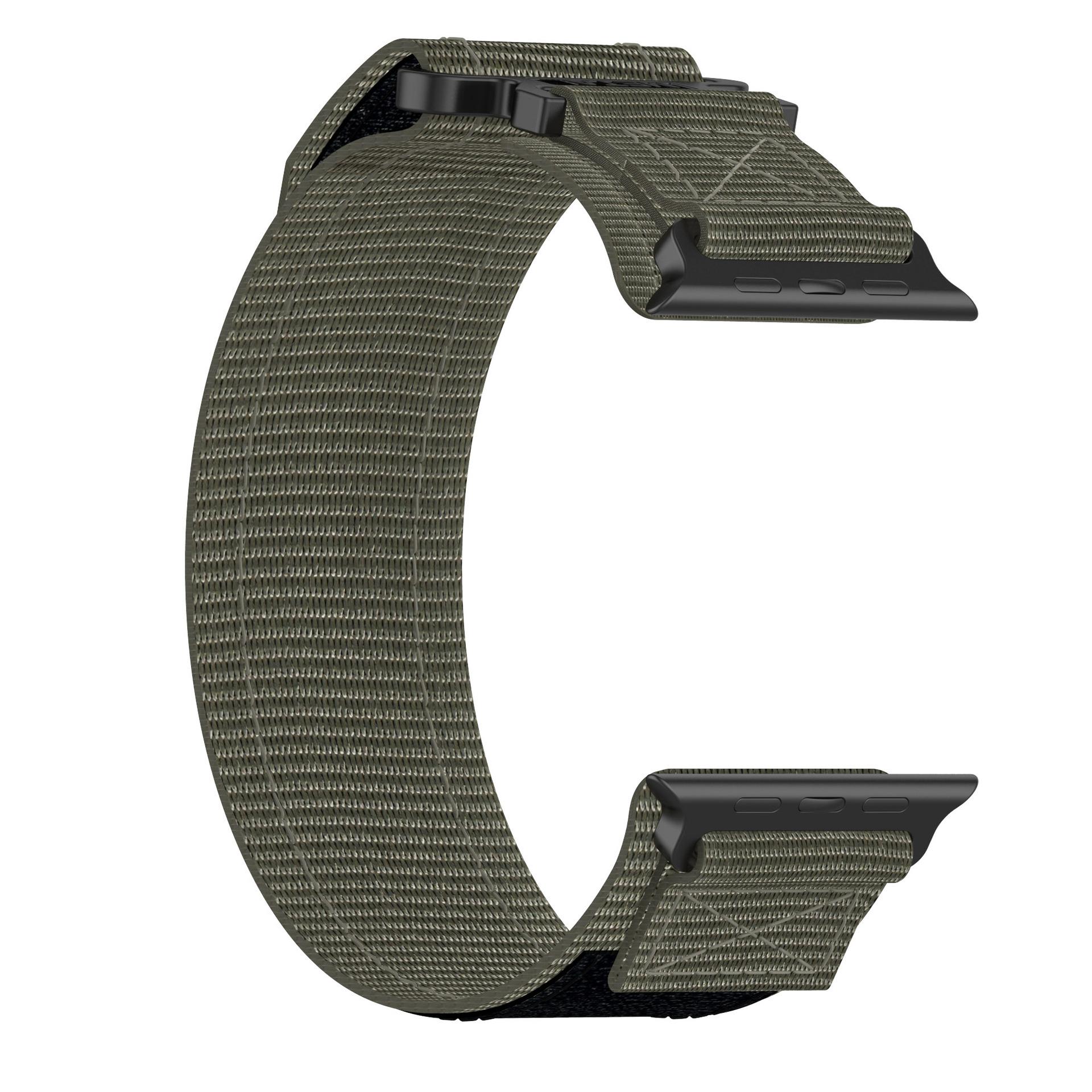 

Trail Loop for Apple Watch Band 45 мм 44 мм 49 мм 40 мм 41 мм 38 мм 44 мм нейлоновий браслет iWatch series 9 8 7 6 5 4 3 se ultra 2 Strap 42/44/45/49mm сірий колір