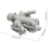 Multifuntional Automatic Washer Inlet Valves Easy Installation Washing Machine Repair Part for Home and Laundromats
