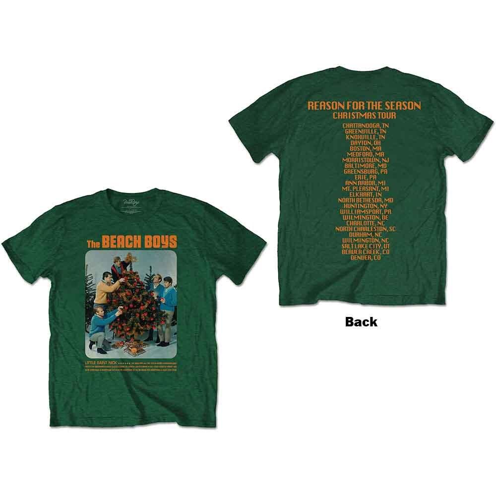 

The Beach Boys Xmas Album T-Shirt Green New Unisex T-Shirt XL