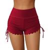 CHARMLEAKS Damen-Badeshorts mit hoher Taille, Badeshorts, Boardshorts mit Badehose