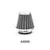 1pc Universal 35-60mm Motorcycle Tapered Air Filter Cleaner Dirt Pit High Air Flow Filter Conical Air Filter Dirt Cleaner Air Filters 7