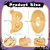1-3pcs Halloween Party Charcuterie Board Wooden Cheese Board Charcuterie Platter Halloween Decorative Platter For Snack Food