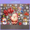 Christmas Window Decals Pvc Snowflake Stickers For Holiday Home Decor