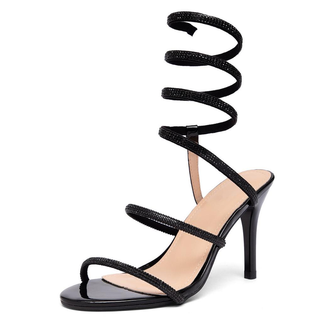 Women's Stiletto Heel, Fashionable Sexy Style Minimalist Design High Heel Sandals Super High Heel