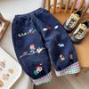 2025 Winter Corduroy Plush Pants for Toddlers: Thick, Warm, and Casual