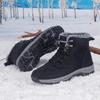 Men's Winter Snow Boots woman's Waterproof sneakers Super Warm  Outdoor Men Hiking Boots  non slip shoes for kitchen work