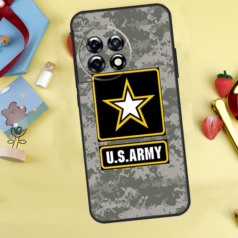 Camo military Army Case For OnePlus 13T 13R 12 12R 15 13 11 10 10T 8T Nord CE 2 3 4 Lite N20 N30 Nord 5 Cover
