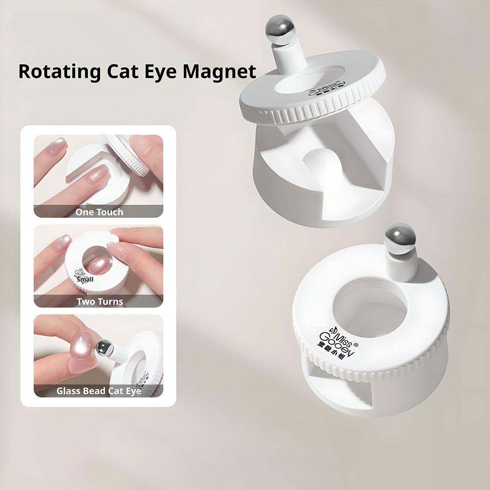 Professionelles Automatisches Katzenaugen-Nagelmagnet-Werkzeug Für Anfänger Für Breiten Perlen-Katzenaugen-Effekt-Maniküre, Schnelle & Einfache Nagelkunst