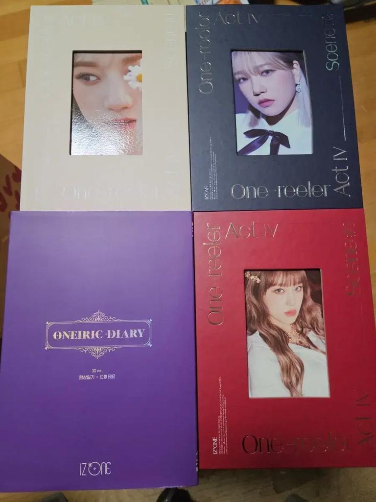 IZ*ONE Album One-reeler + Oneiric Diary and Goods Used