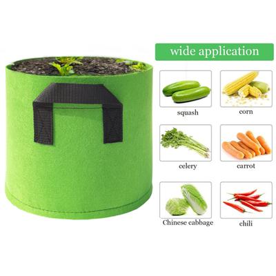 Gallon Plant Grow Bag with Handles Non-woven Fabric Farm Home Vegetable Planting Grow Bag Garden Supplies