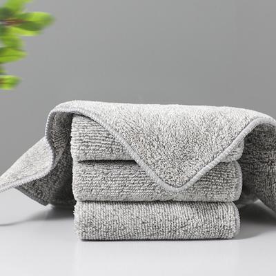 Yousheng 5 Stück Lappen aus Bambusfaser, super wasserabsorbierend, verdickt, fusselfrei, weich, reißfest, ölbeständig, Geschirrspülpads, Küchentücher